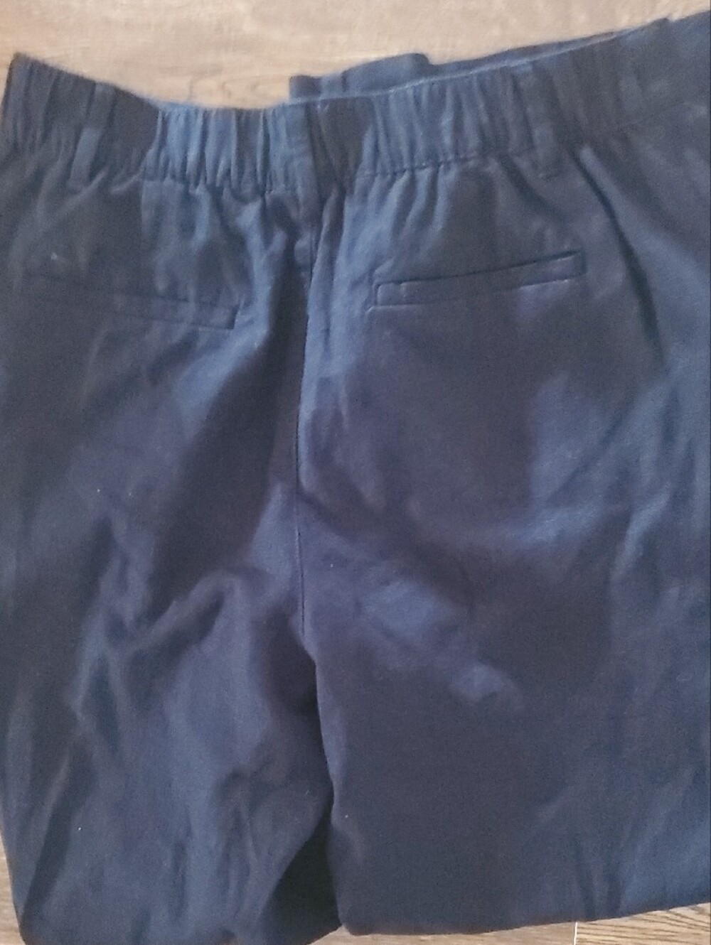 Men's Black Dress Pants - Classic Pleated Trousers - Picture 4 of 5